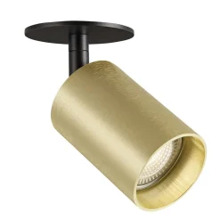 Fantasia TABOO 1L INPUT GU10 (excl) zwart + geborsteld goud