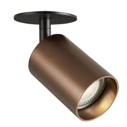 Fantasia TABOO 1L INPUT GU10 (excl) zwart + geborsteld brons