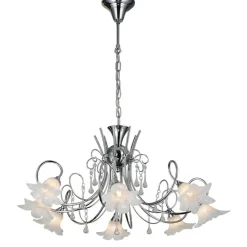 Fantasia TABOR susp. lamp chrome 8xG9 LED incl.