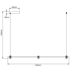 Fantasia TRENDSY LED Pendel 20W 1200mm