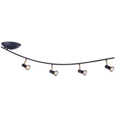 Fantasia XZIBIT 4L arc GU10 LED 5W dim incl. black / bronze