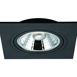 Fantasia ZOOM AR111 SQ 1L black incl. AR111 12W 2700K 1130 lm