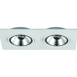 Fantasia ZOOM AR111 SQ 2L white incl. 2x AR111 12W 2700K 1130 lm