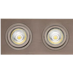 Fantasia ZOOM I 2L pure bronze/dim.glass LED 5W GU10 incl.