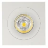 Fantasia ZOOM III 1L satin white/dim.glass LED 5W GU10 incl.