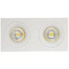 Fantasia ZOOM III 2L satin white/dim.glass LED 5W GU10 incl.