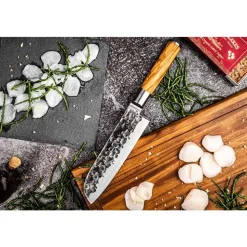 Forged Olive Santokumes 18cm