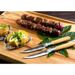 Forged Olive Steakmes Set4