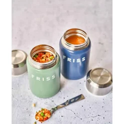 Friss Friss Voedseldrager Rvs 500ml Groen