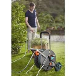 Gardena Aquaroll Easy 30 M Slangwagen Zilver L