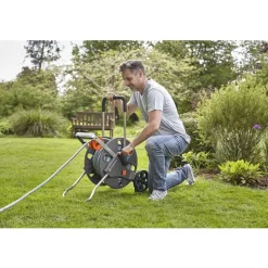 Gardena Aquaroll Easy 30 M Slangwagen Zilver L