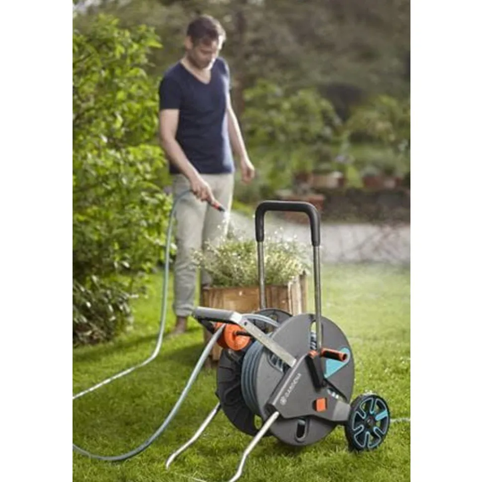 Gardena AquaRoll L Easy (Set, 50m CLASSIC Hose 1/2