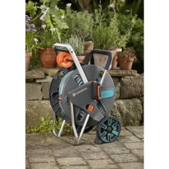 Gardena AquaRoll L Easy (Set, 50m CLASSIC Hose 1/2