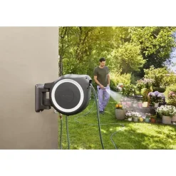 Gardena Wandslangenbox 25 RollUp M/L wit