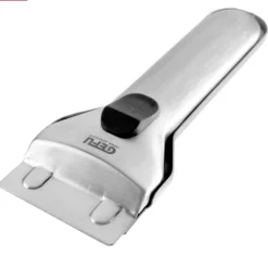 GEFU POLITO Glazen kookplaatschraper roestvrij staal