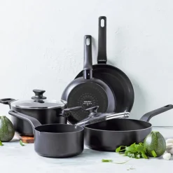 GreenPan Essence Perforated Base 2-delige Pannenset met keramische antikleeflaag 20/28 cm