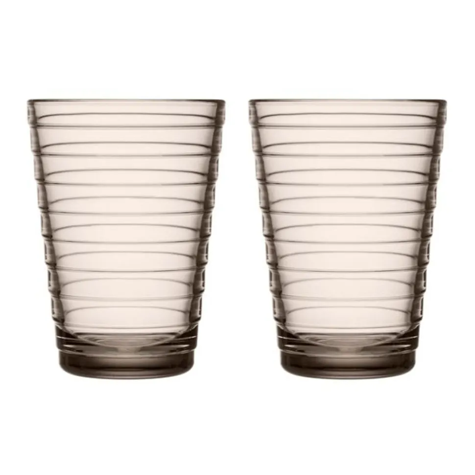 Iittala Aino Aalto Glas 22cl 2 stuks linnen