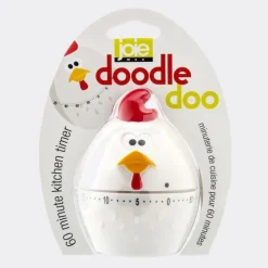 JOIE DoodleDoo kookwekker tot 1 uur kip Ø 7cm H 10.2cm