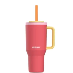 Kambukka Rio Isoleerbeker tumbler 950ml pink papaya