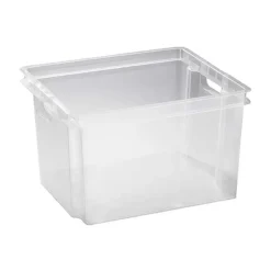 Keter Crownest Box 30l Transparant 42.6x36.1x2 6cm