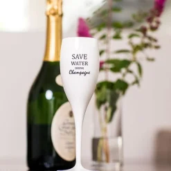 Koziol Cheers Nr 1 Save water drink champagne