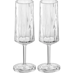 Koziol CLUB No. 14 Superglas 100ml crystal clear 2pcs