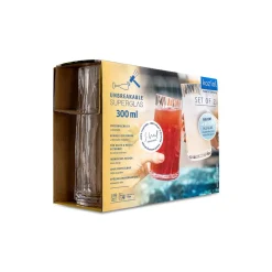 Koziol CLUB No. 8 Superglas 300ml crystal clear set/2