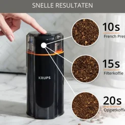 Krups GX332810 Silent Vortex koffiemolen