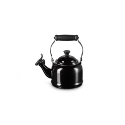 Le Creuset Fluitketel "Demi" 1,1L Ebbenzwart