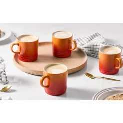 Le Creuset Mok in Aardewerk 0,35l Oranjerood