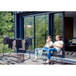 Leifheit Pegasus 180 Solid Wasrek  Black