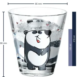 Leonardo Bambini drinkglas 215ml Panda