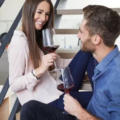 Leonardo Puccini Rode wijnglas set van 6 750 ml