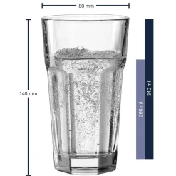 Leonardo Rock Longdrinkglas 340ml set van 6