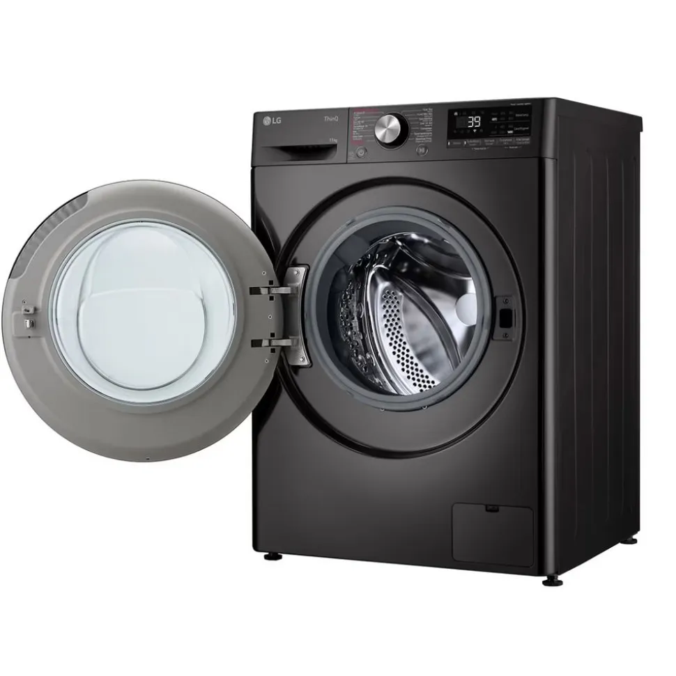 LG Electronics F4WR7011SYB 11kg Wasmachine Antraciet AI DD™ TurboWash™ Steam™