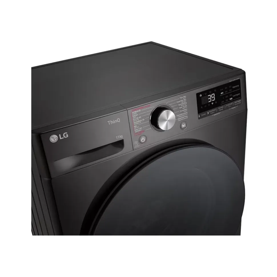 LG Electronics F4WR7011SYB 11kg Wasmachine Antraciet AI DD™ TurboWash™ Steam™