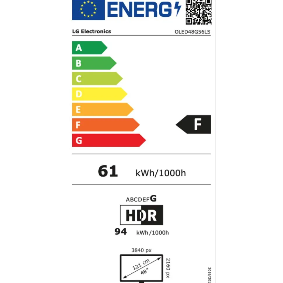 LG Electronics OLED evo AI 4K Smart TV OLED48G56LS
