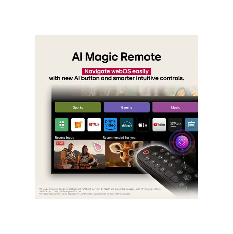 LG Electronics OLED evo AI 4K Smart TV OLED48G56LS