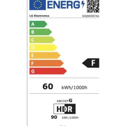 LG Electronics QNED evo AI MiniLED 4K Smart TV 50QNED87A6D