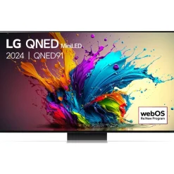 LG Electronics 65QNED91T6A 65 Inch LG QNED MiniLED QNED91 4K Smart TV 2024