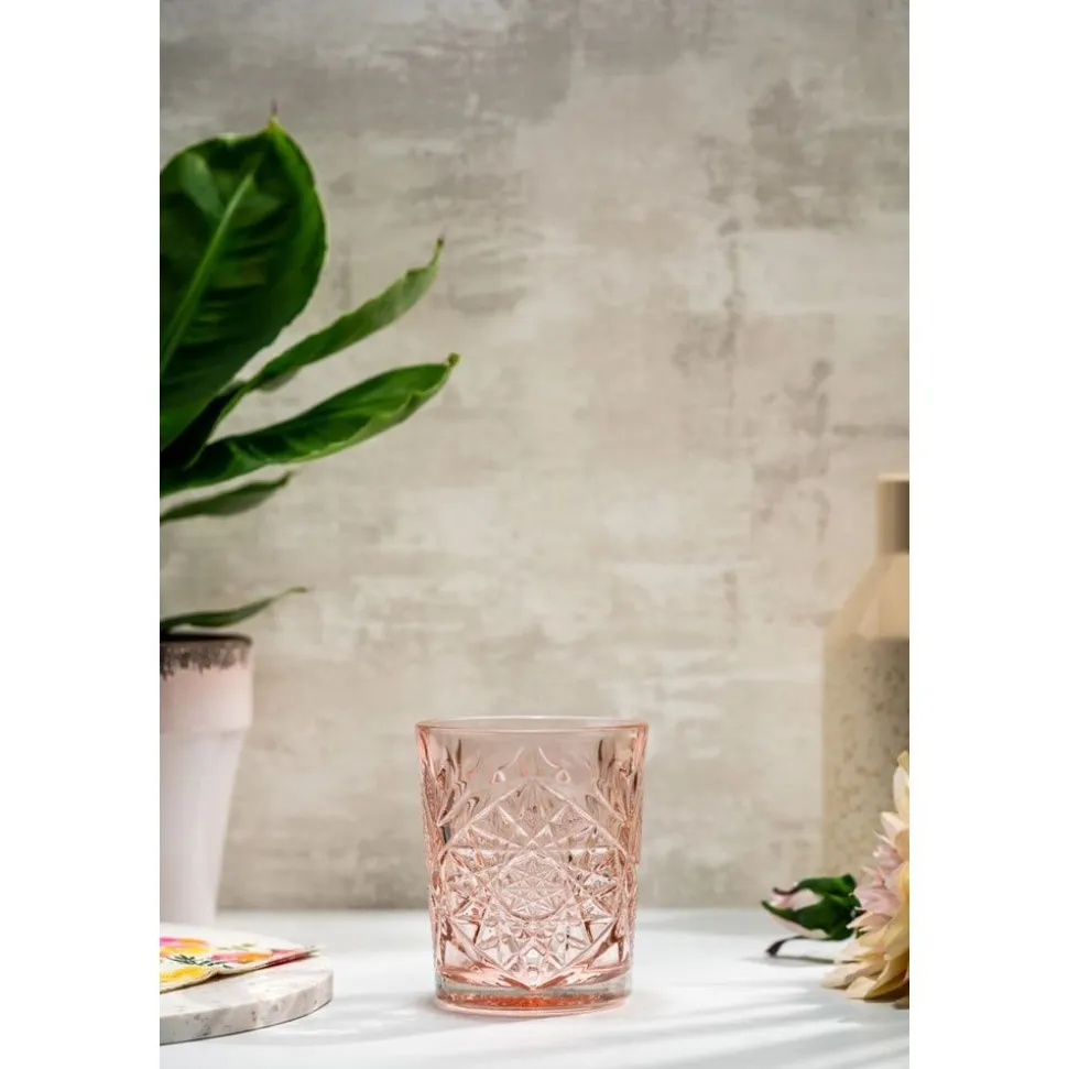 Libbey Hobstar Bekerglas Coral Pink 35,5cl