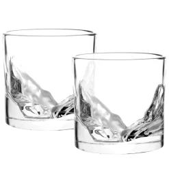 Liiton Grand Canyon Crystal Whiskey Glass Set of 2