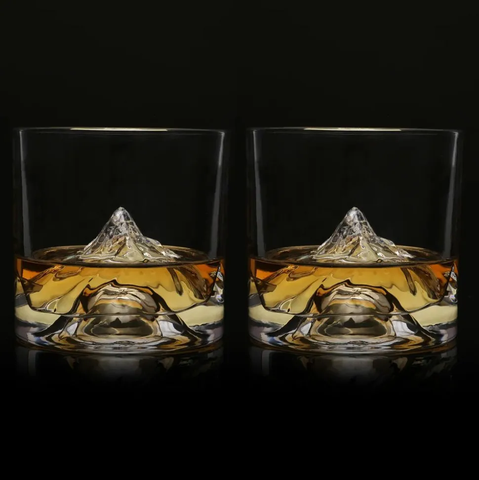 Liiton K2 Crystal Whiskey Glasses Set of 2