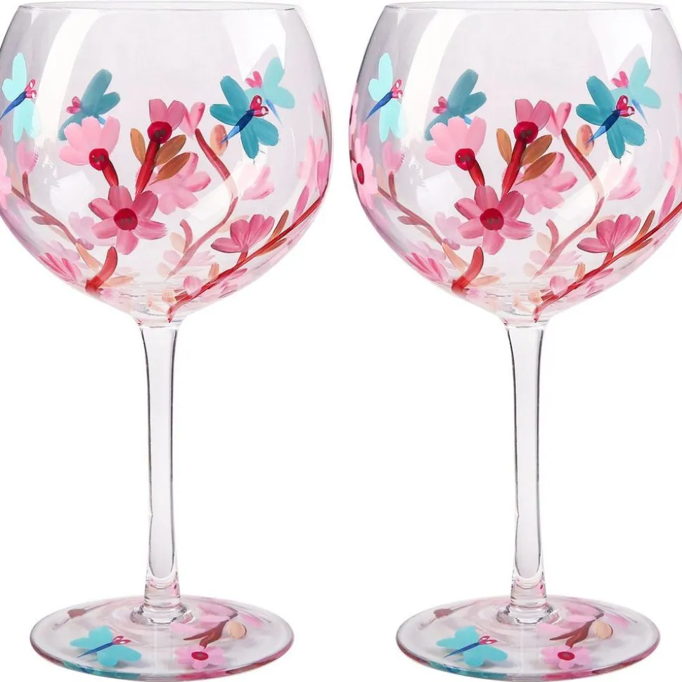 Livellara Flora Gin Glas 650ml 2pack Blossom