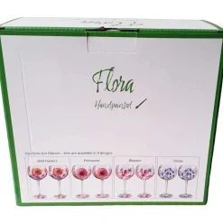 Livellara Flora Gin Glas 650ml 2pack Blossom