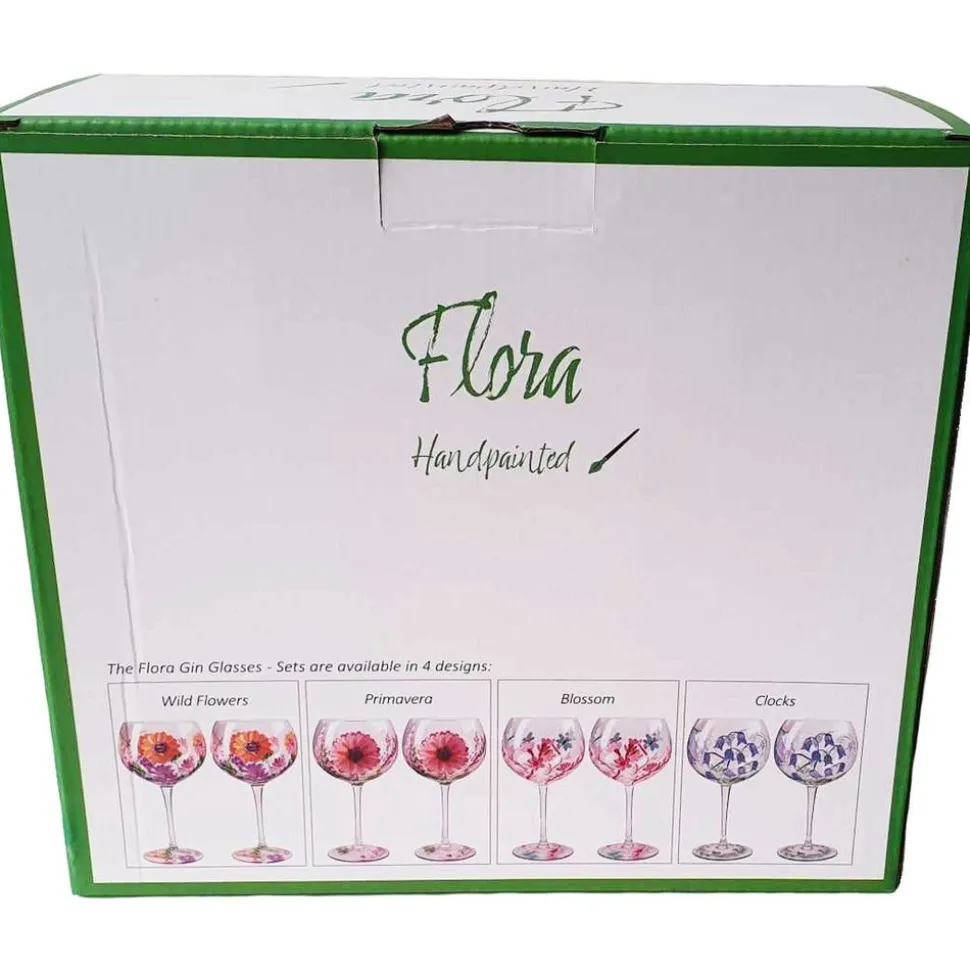 Livellara Flora Gin Glas 650ml 2pack Blossom