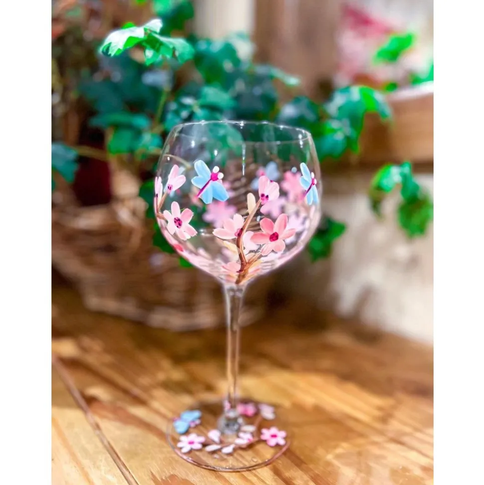 Livellara Flora Gin Glas 650ml 2pack Blossom