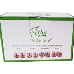 Livellara Flora Tumbler/mocktail glas 450ml 2pack Garden