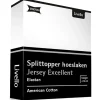 Livello Home Hoeslaken Splittopper Jersey Excellent White 140x200