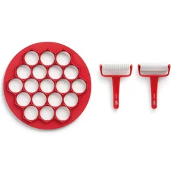 Lékué Uitsteekvorm voor 19 hapjes met 2 rollers uit kunststof